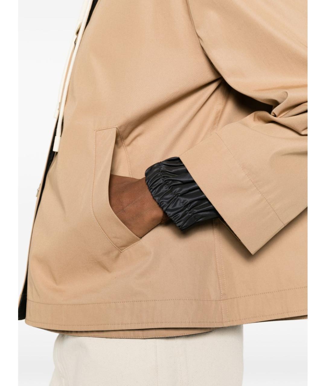HERNO Бежевая хлопковая куртка, фото 2