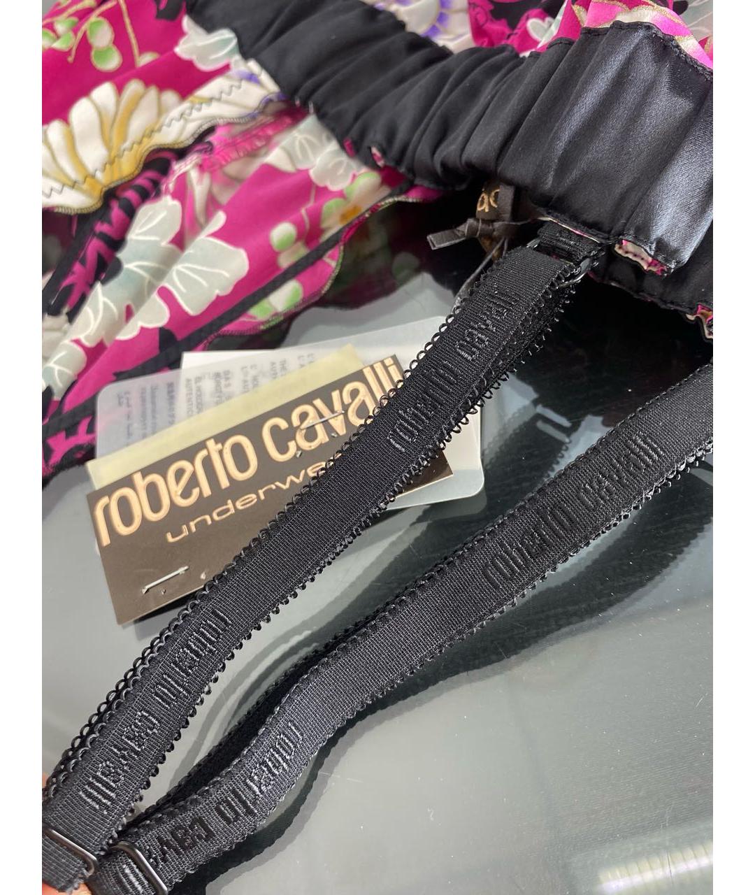 ROBERTO CAVALLI Мульти шелковая майка, фото 6