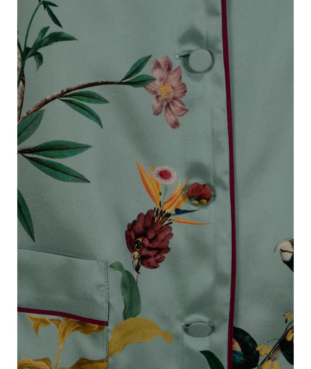 LA DOUBLEJ Мульти шелковая рубашка, фото 3