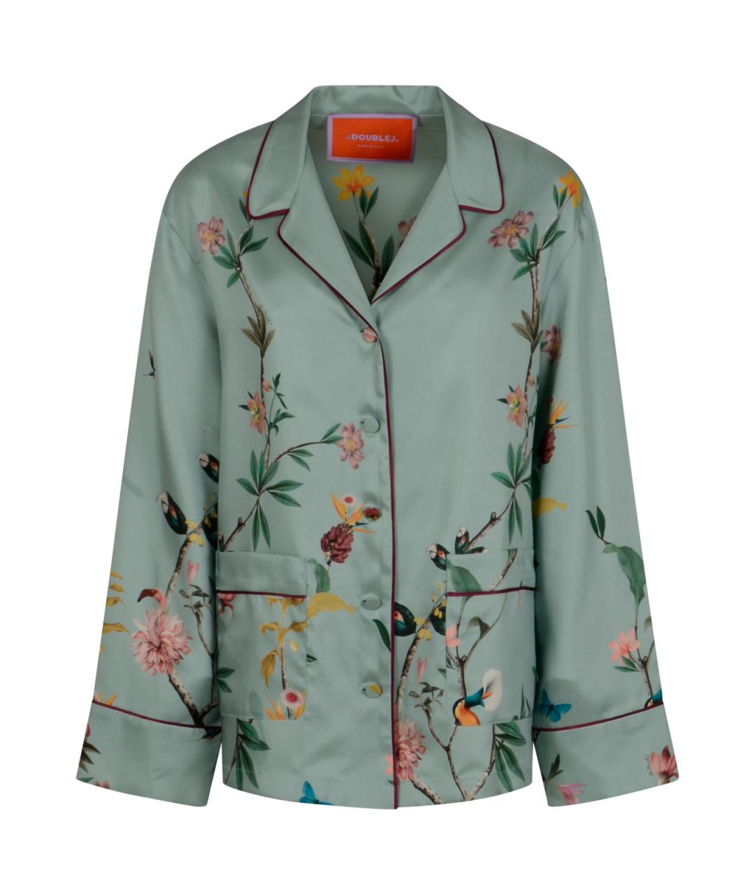 LA DOUBLEJ Мульти шелковая рубашка, фото 1