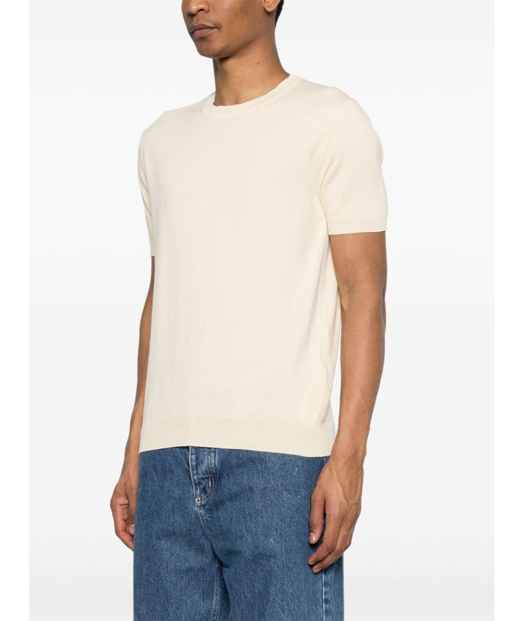 BARACUTA Бежевая футболка, фото 5