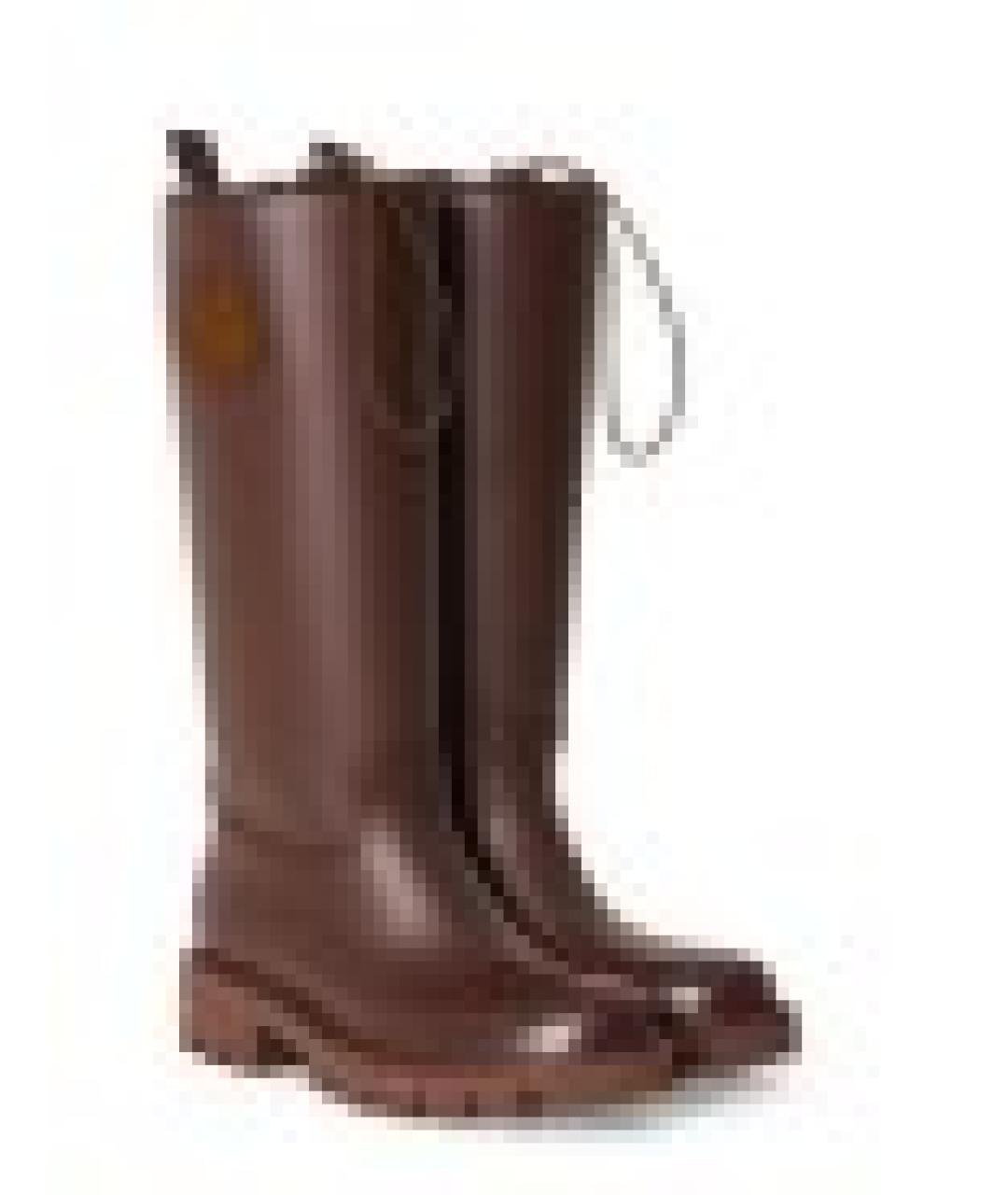 MONCLER Коричневые сапоги, фото 4