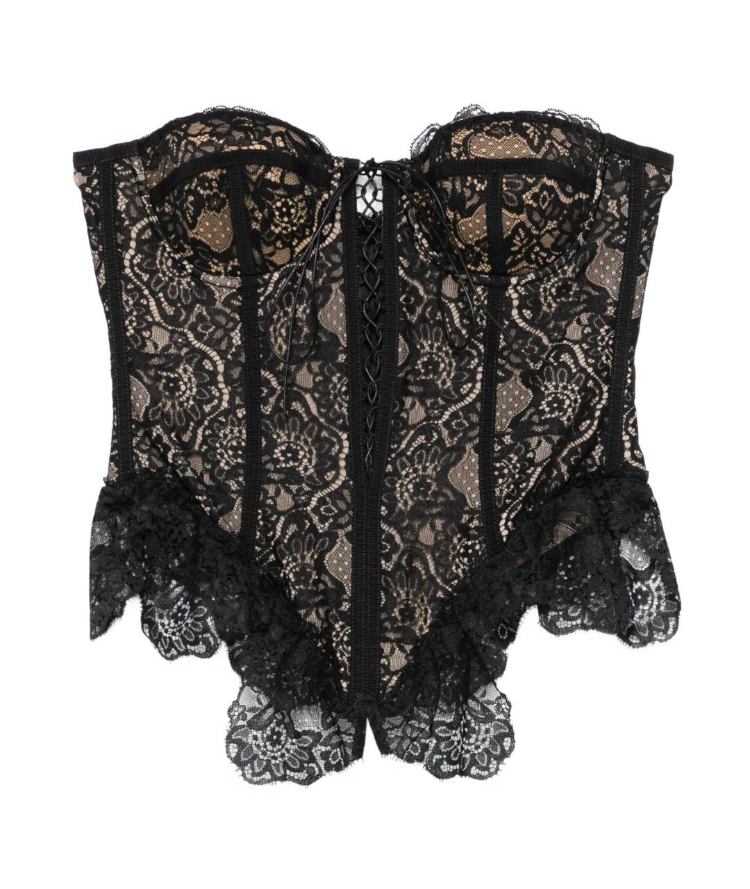 GIUSEPPE DI MORABITO Черный корсеты, фото 1