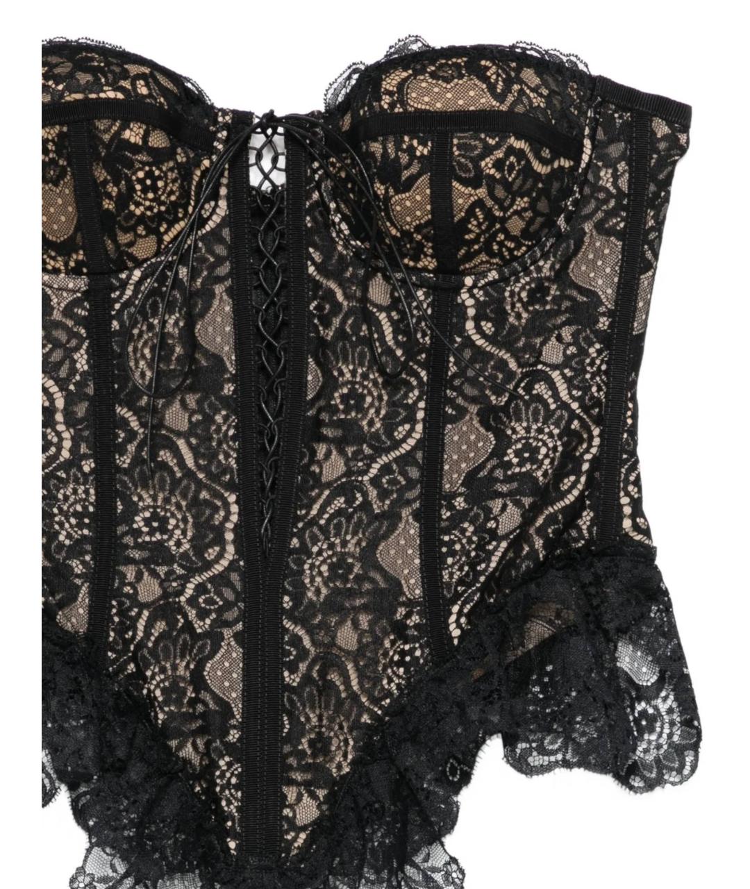 GIUSEPPE DI MORABITO Черный корсеты, фото 2