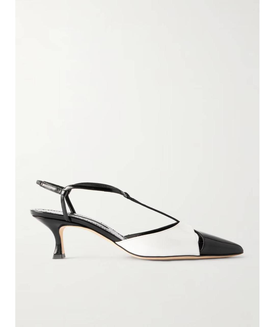 MANOLO BLAHNIK Мульти кожаные босоножки, фото 4