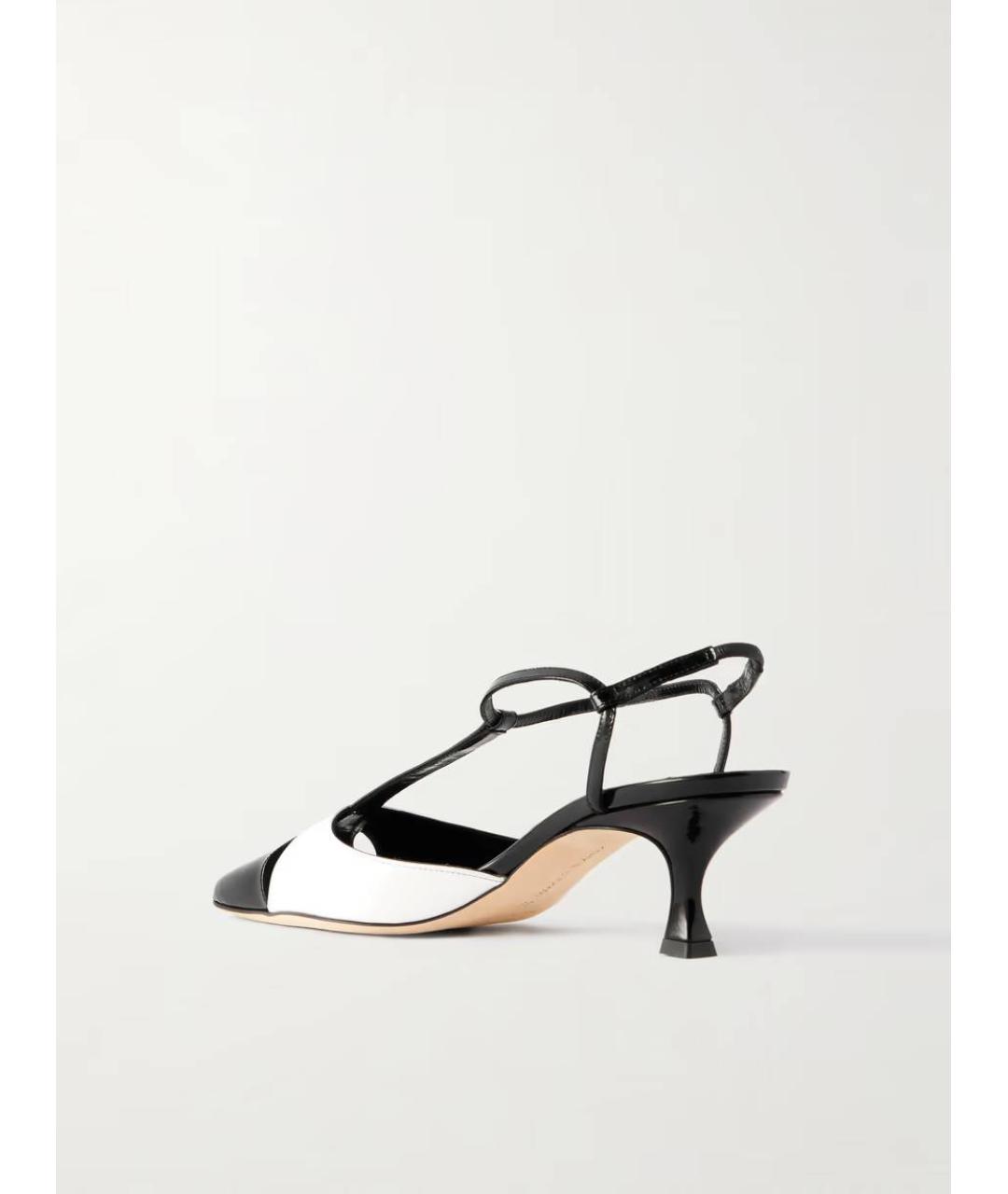 MANOLO BLAHNIK Мульти кожаные босоножки, фото 3