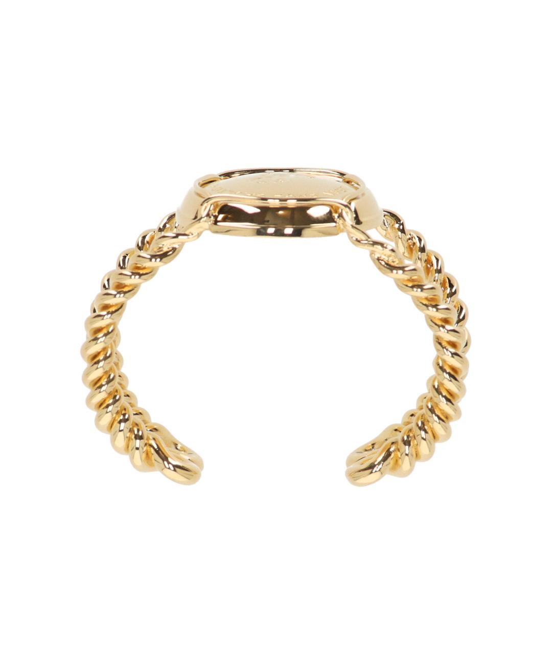 JEAN PAUL GAULTIER Золотой металлический браслет, фото 2
