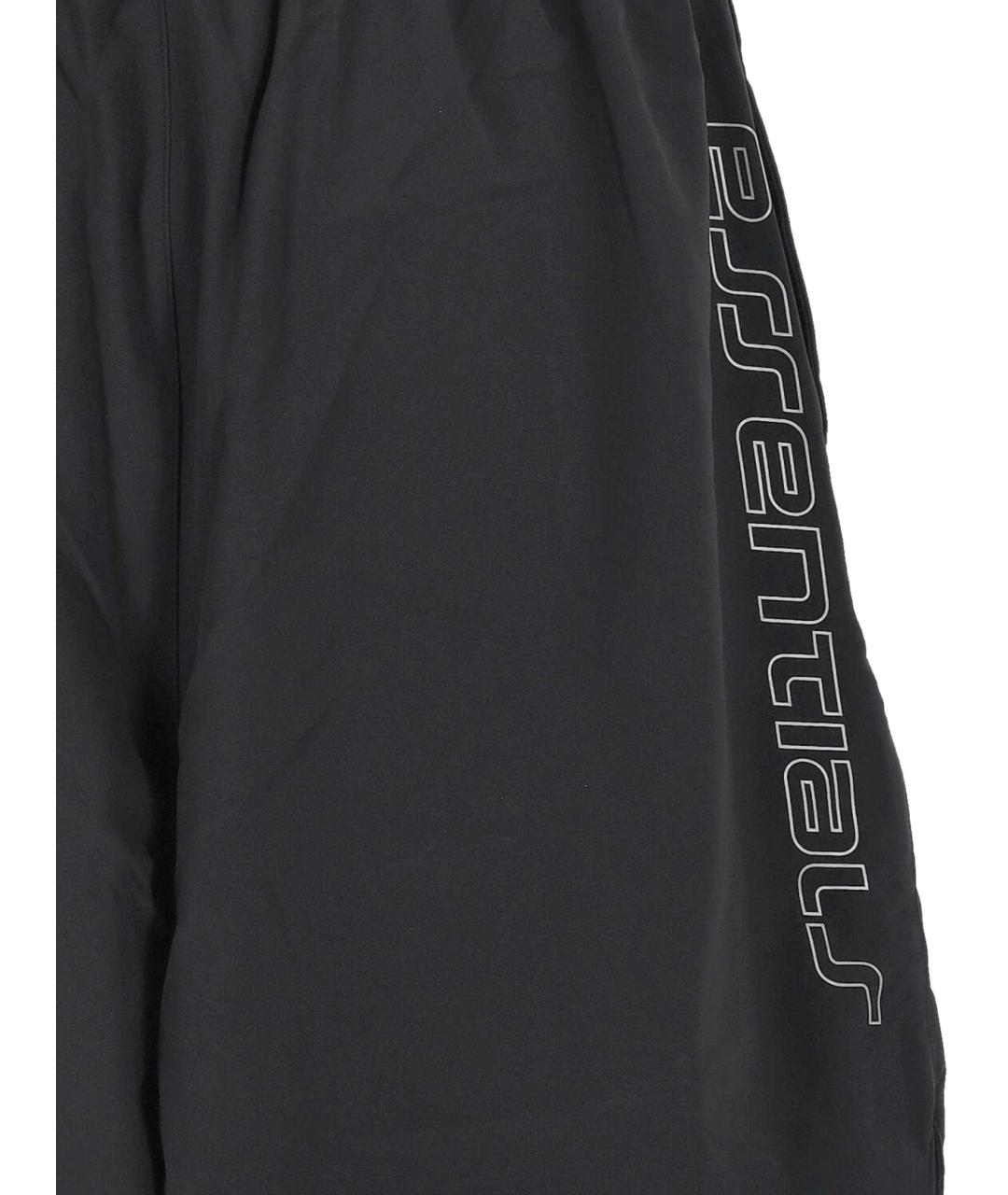 FEAR OF GOD ESSENTIALS Черные полиамидовые шорты, фото 3