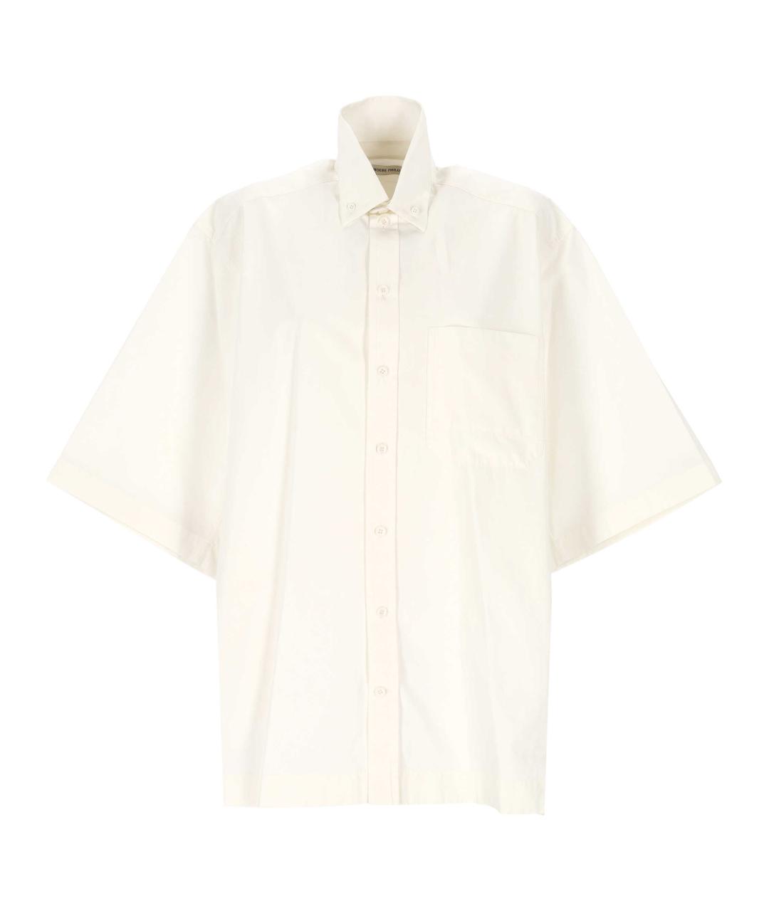 PHOEBE PHILO Белая хлопковая рубашка, фото 1
