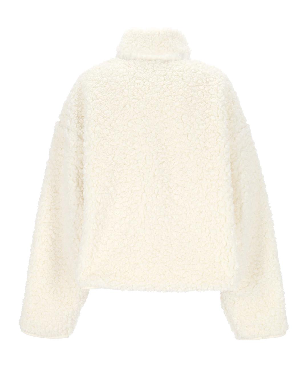 entire studios Белая хлопковая куртка, фото 3