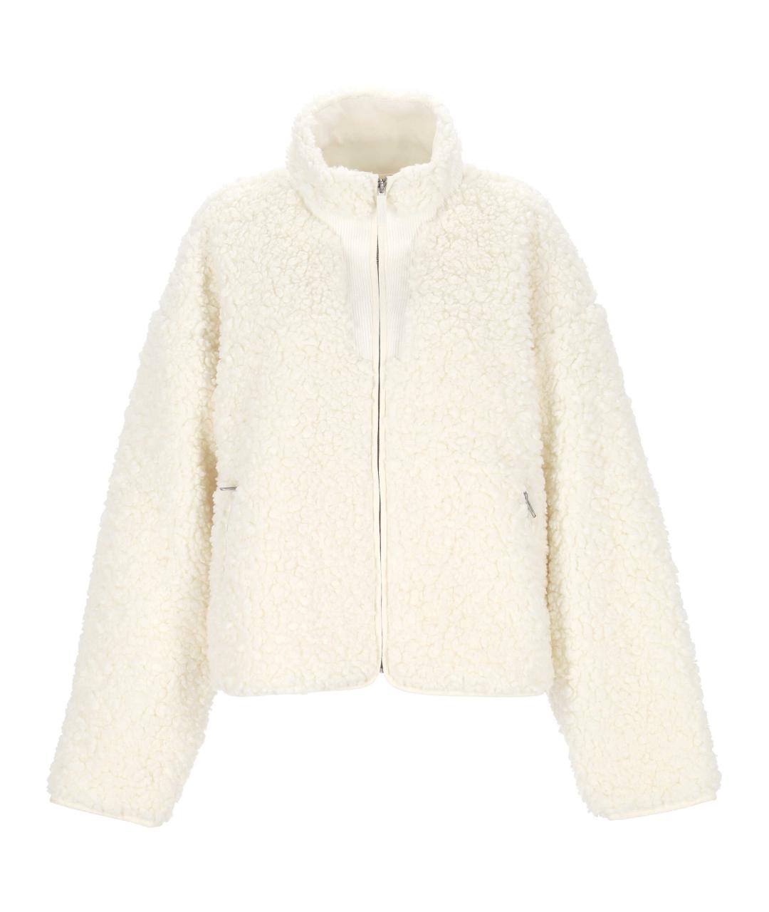 entire studios Белая хлопковая куртка, фото 1