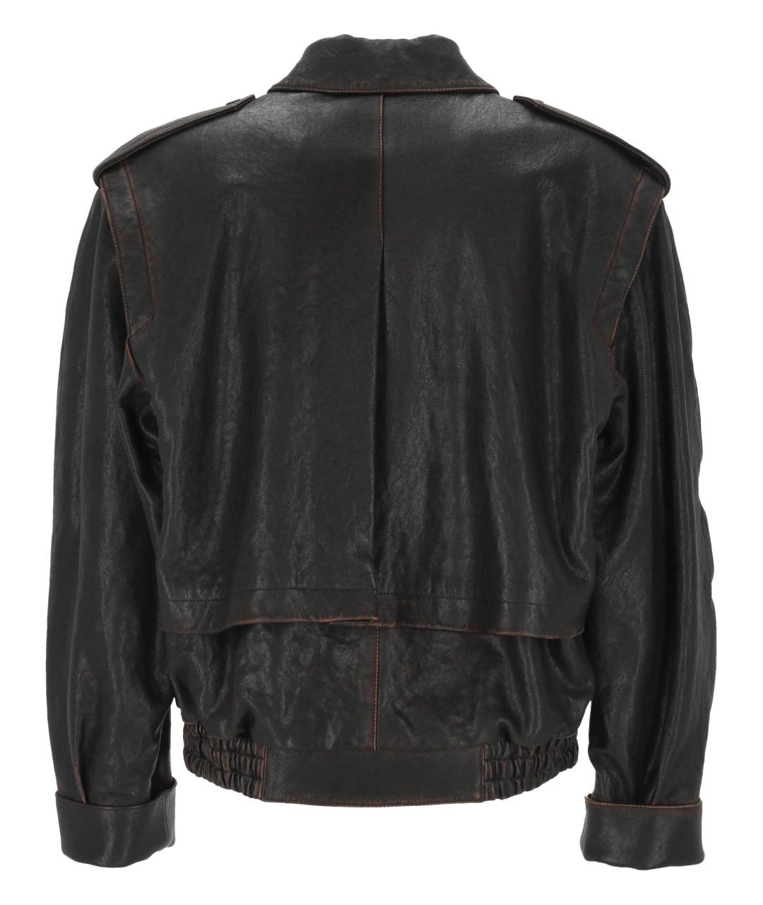 SAINT LAURENT Мульти кожаная куртка, фото 3