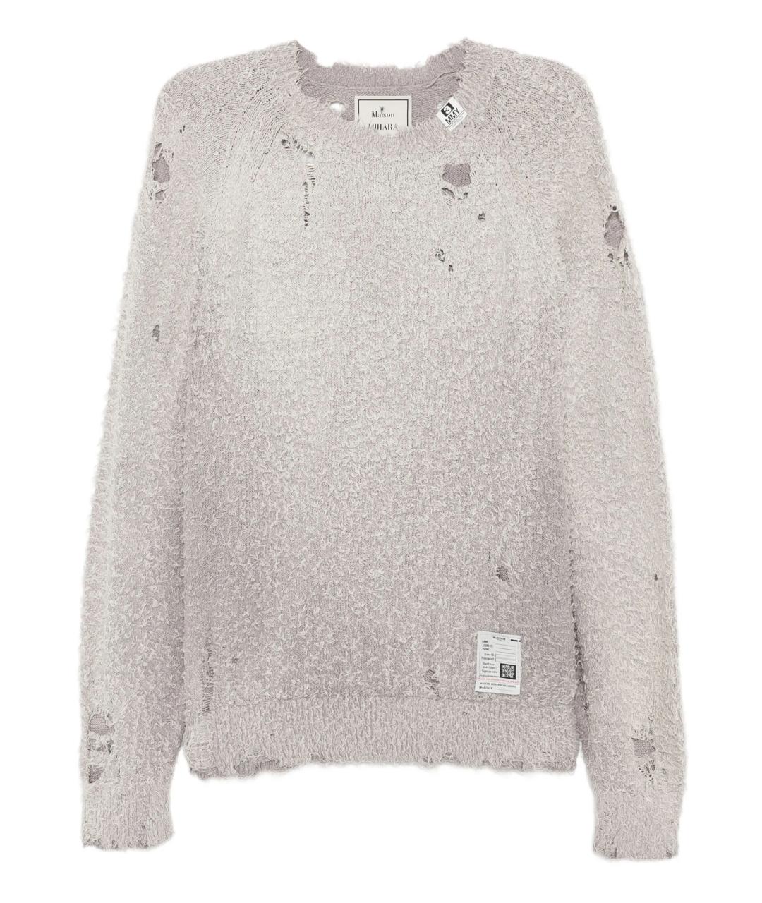 Mihara Yasuhiro Мульти хлопковый джемпер / свитер, фото 1