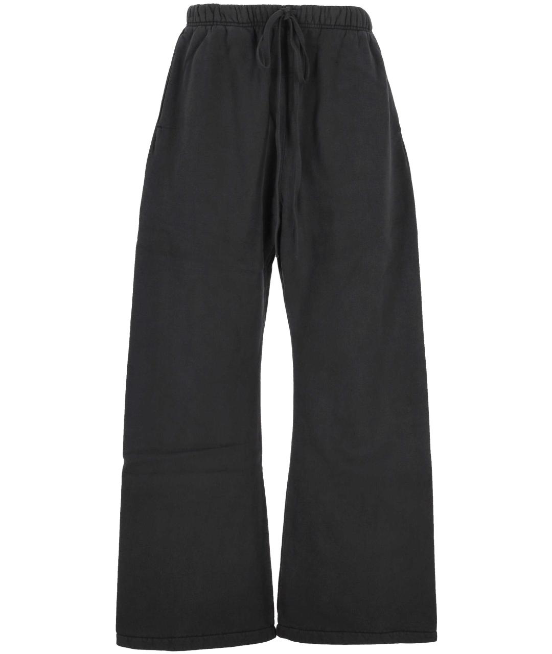 FEAR OF GOD ESSENTIALS Черные хлопковые повседневные брюки, фото 1