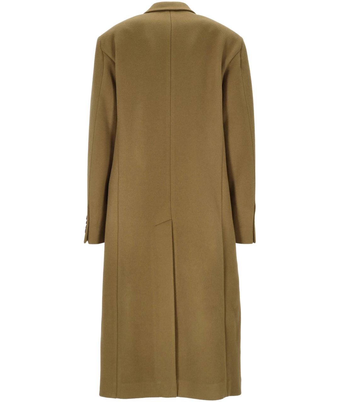 PHOEBE PHILO Коричневое шерстяное пальто, фото 3