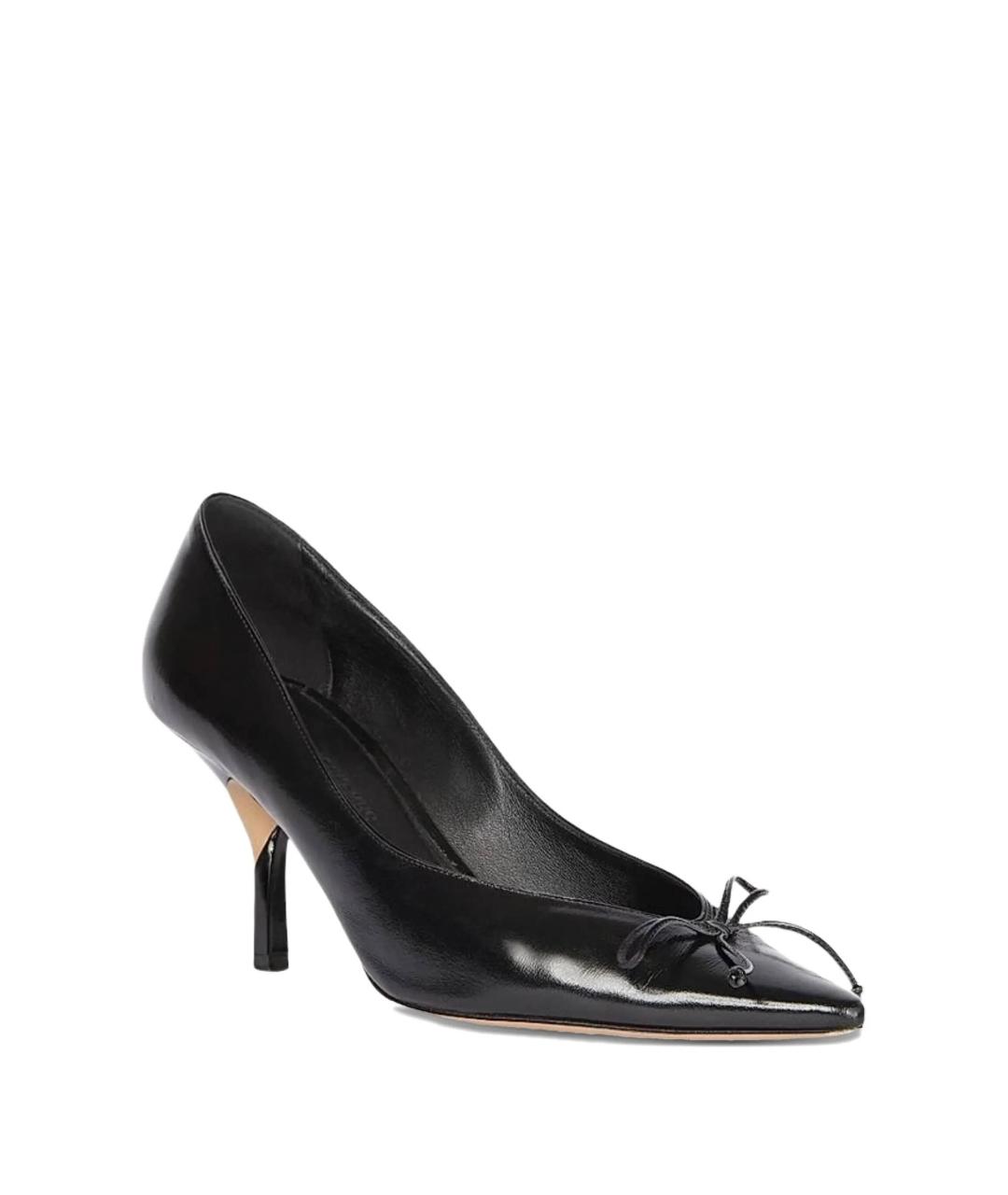 JACQUEMUS Черные кожаные туфли, фото 2