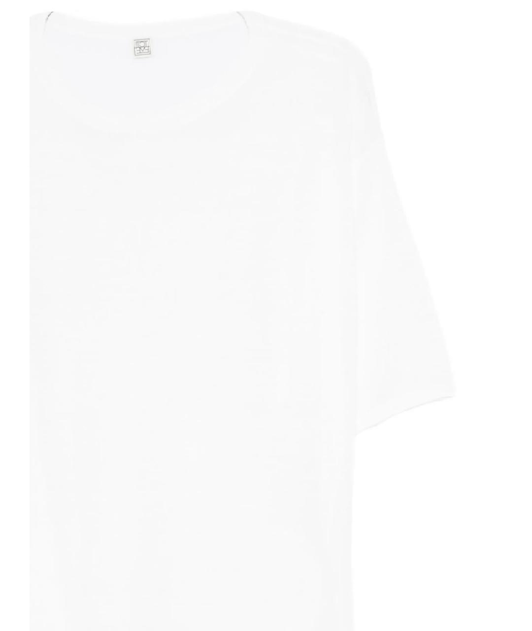 TOTEME Белый шерстяной джемпер / свитер, фото 2