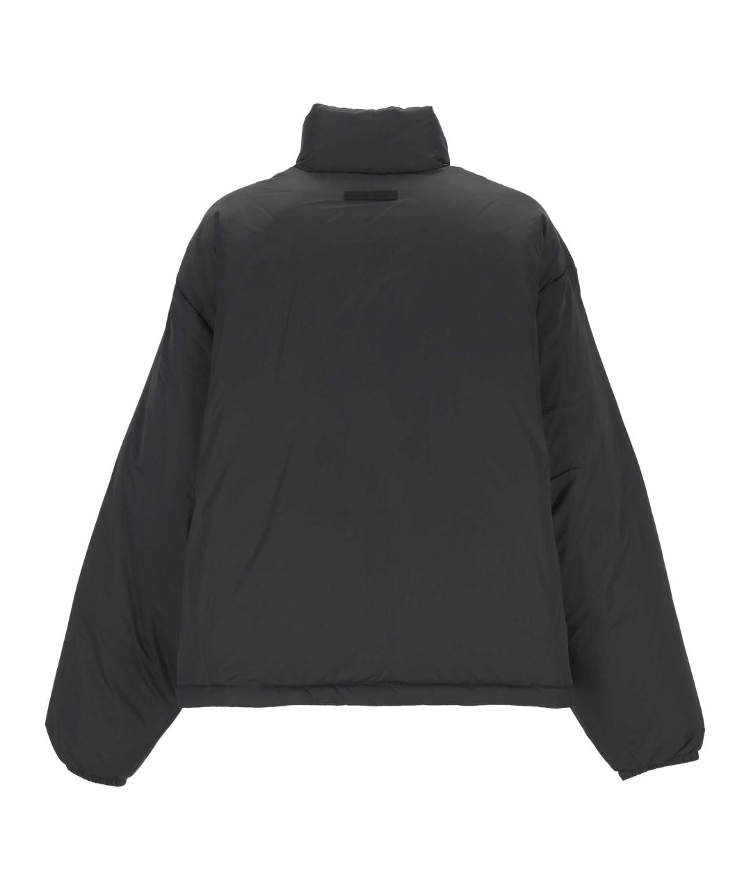 FEAR OF GOD ESSENTIALS Черная полиамидовая куртка, фото 3