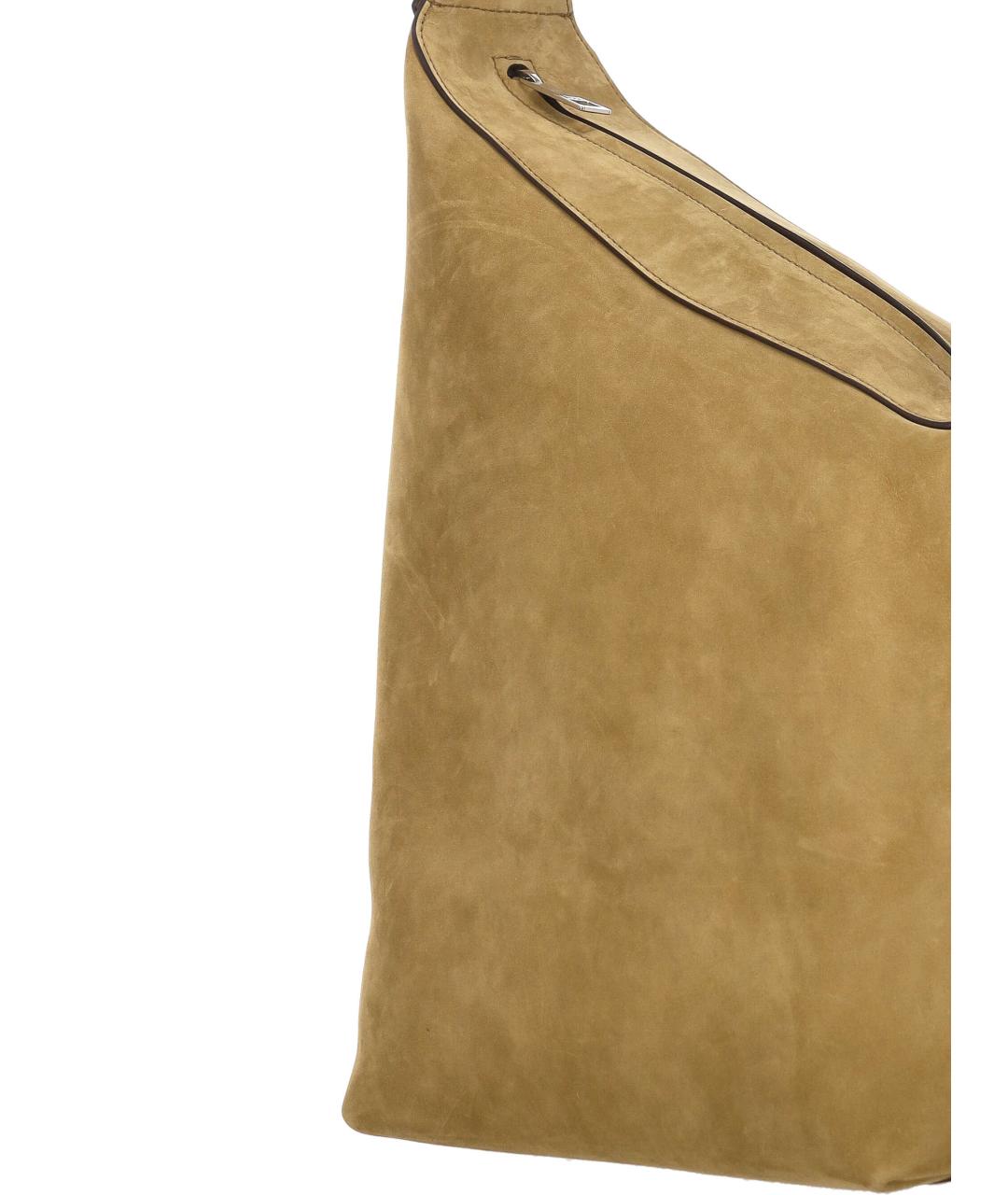 TOD'S Бежевая кожаная сумка через плечо, фото 4