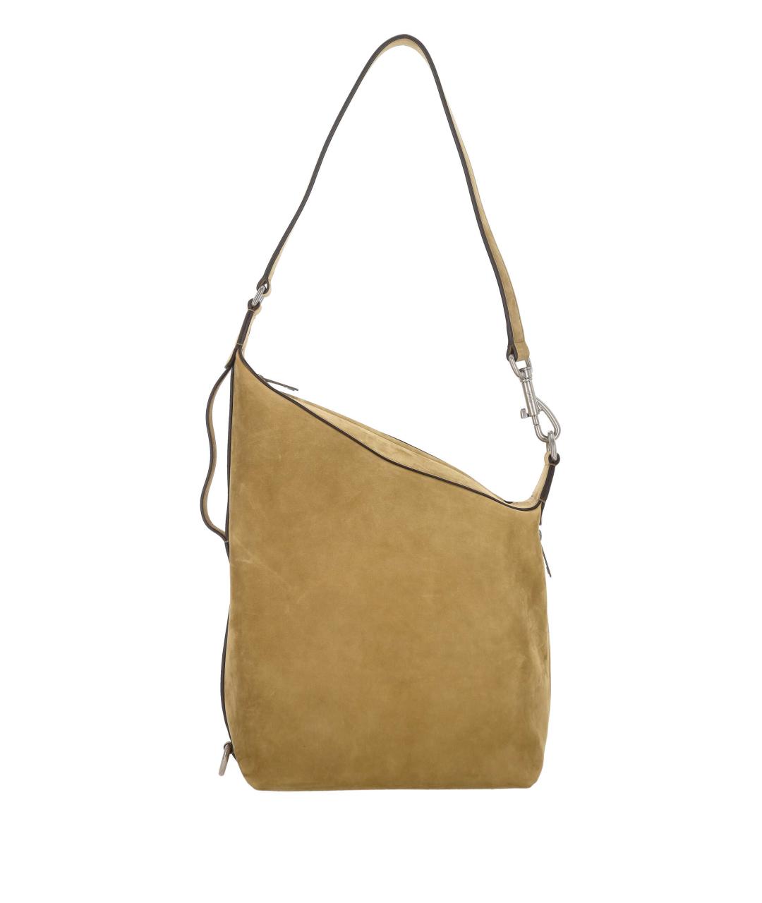 TOD'S Бежевая кожаная сумка через плечо, фото 1