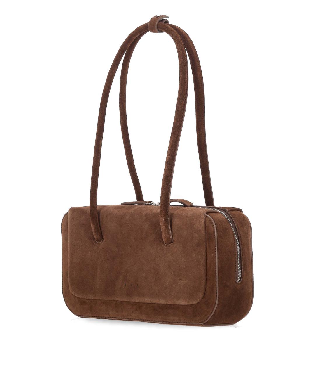 AESTHER EKME Коричневая замшевая сумка через плечо, фото 2