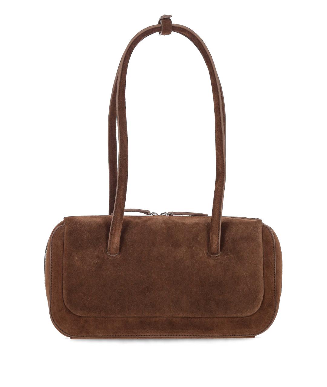 AESTHER EKME Коричневая замшевая сумка через плечо, фото 3
