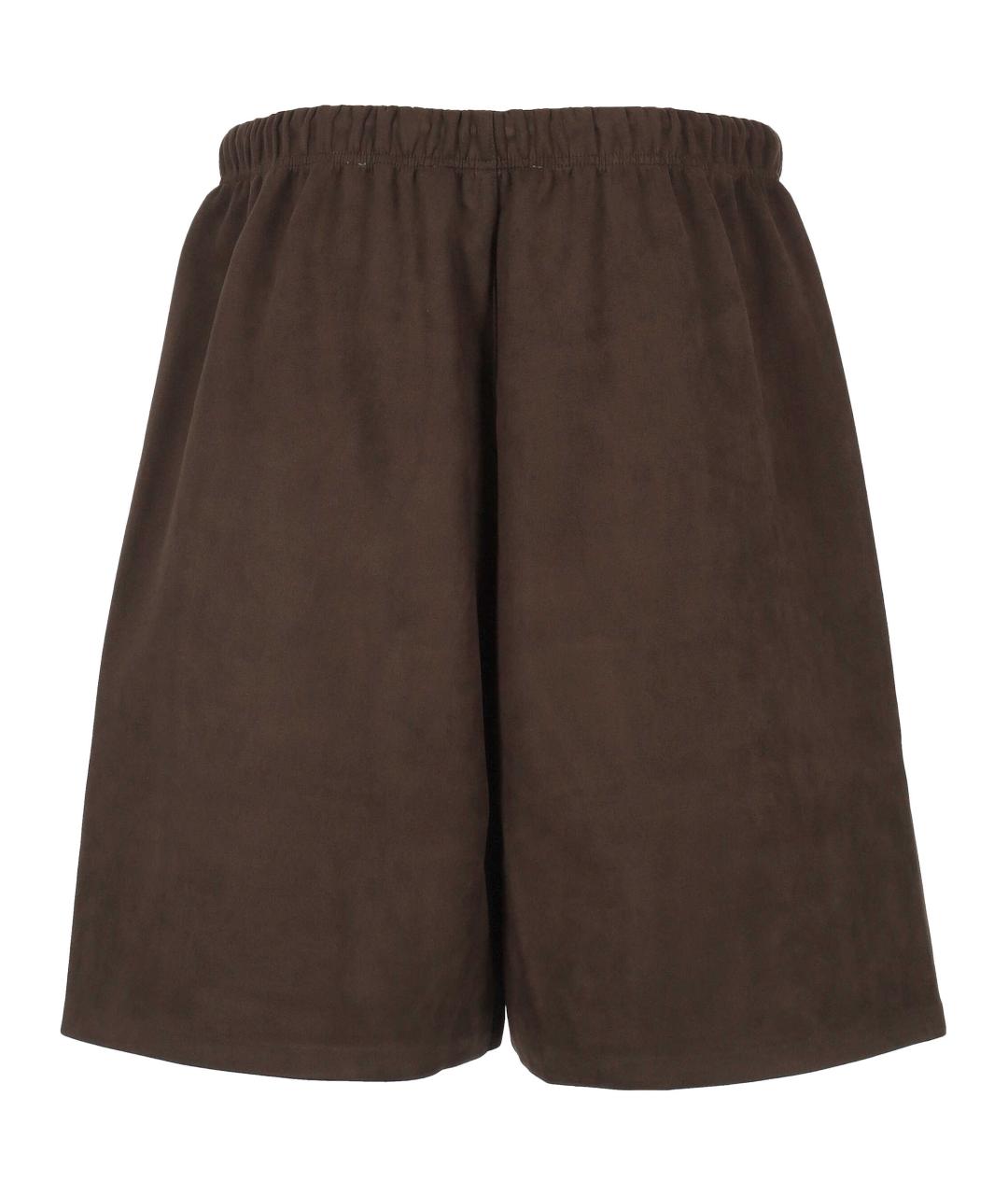 FEAR OF GOD ESSENTIALS Коричневые полиэстеровые шорты, фото 3