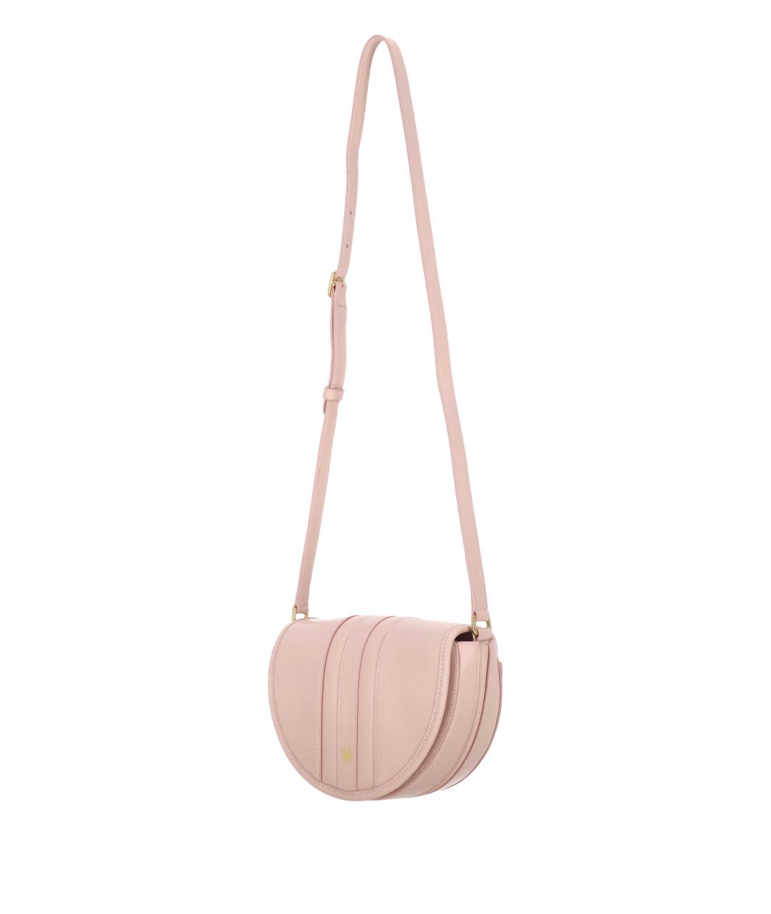 BALLY Розовая кожаная сумка через плечо, фото 2