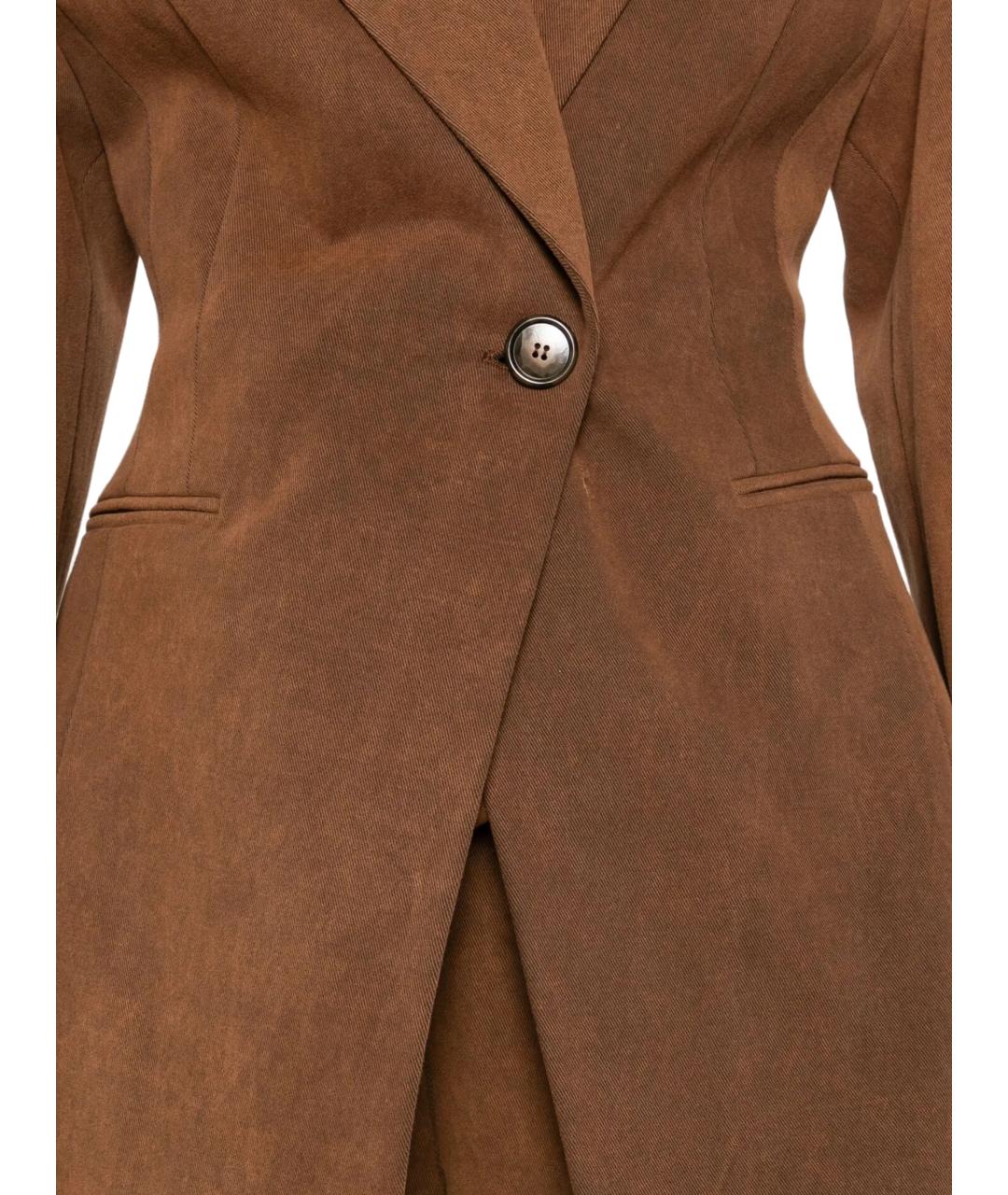 THE ANDAMANE Коричневый жакет/пиджак, фото 2