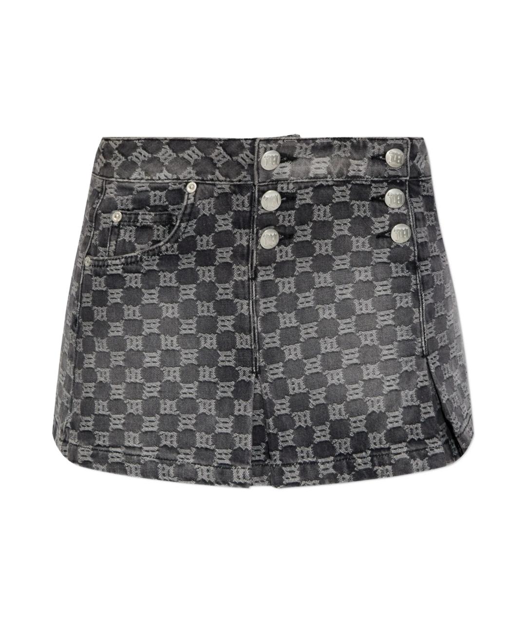 MISBHV Мульти хлопковая юбка мини, фото 1