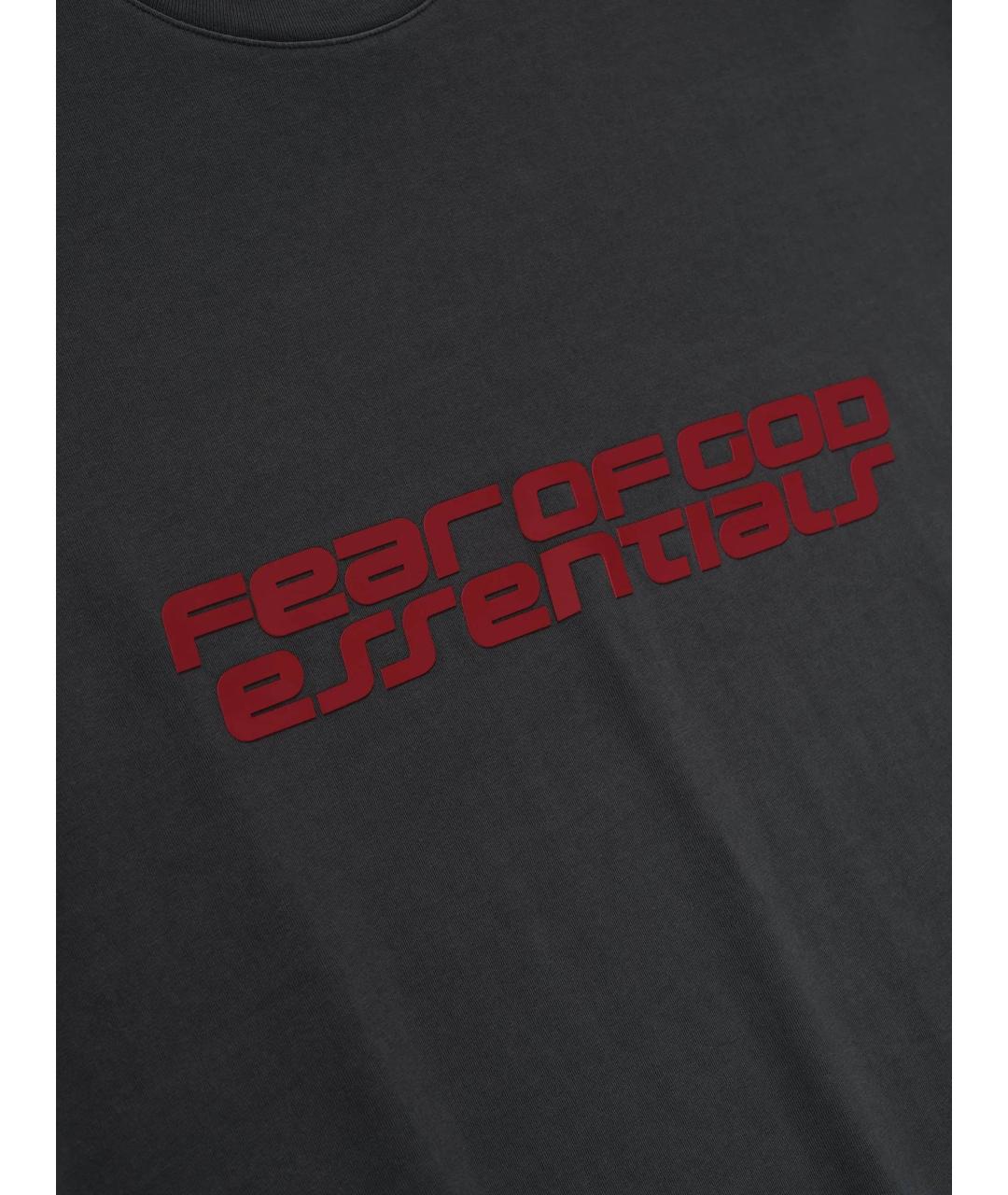 FEAR OF GOD ESSENTIALS Хлопковая футболка, фото 2