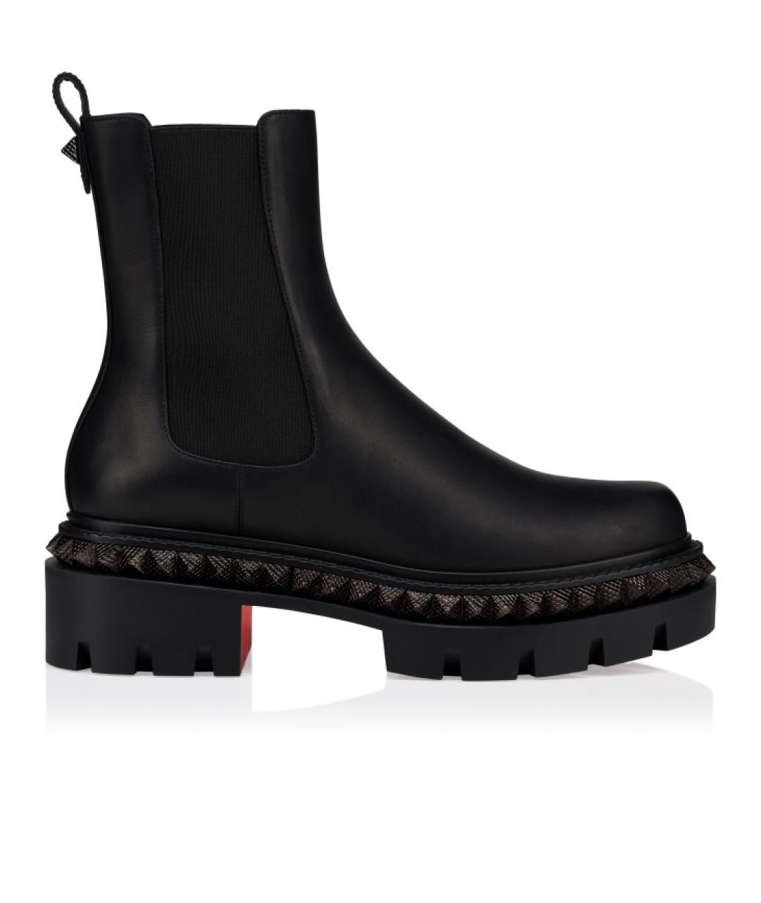 CHRISTIAN LOUBOUTIN Черные ботинки, фото 1