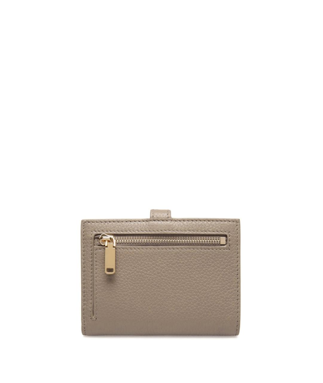 BALLY Бежевый кожаный кошелек, фото 3