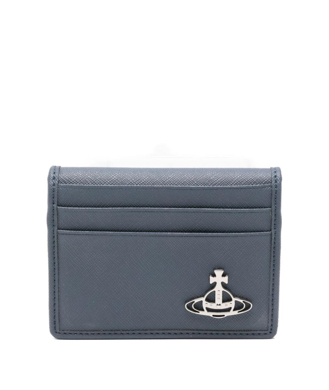 VIVIENNE WESTWOOD Синий кардхолдер, фото 1