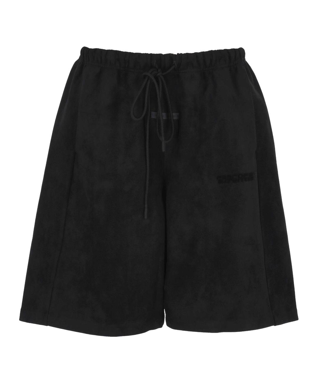 FEAR OF GOD ESSENTIALS Черные полиэстеровые шорты, фото 1