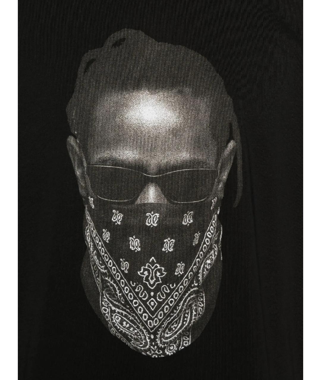 IH NOM UH NIT Черная хлопковая футболка, фото 2