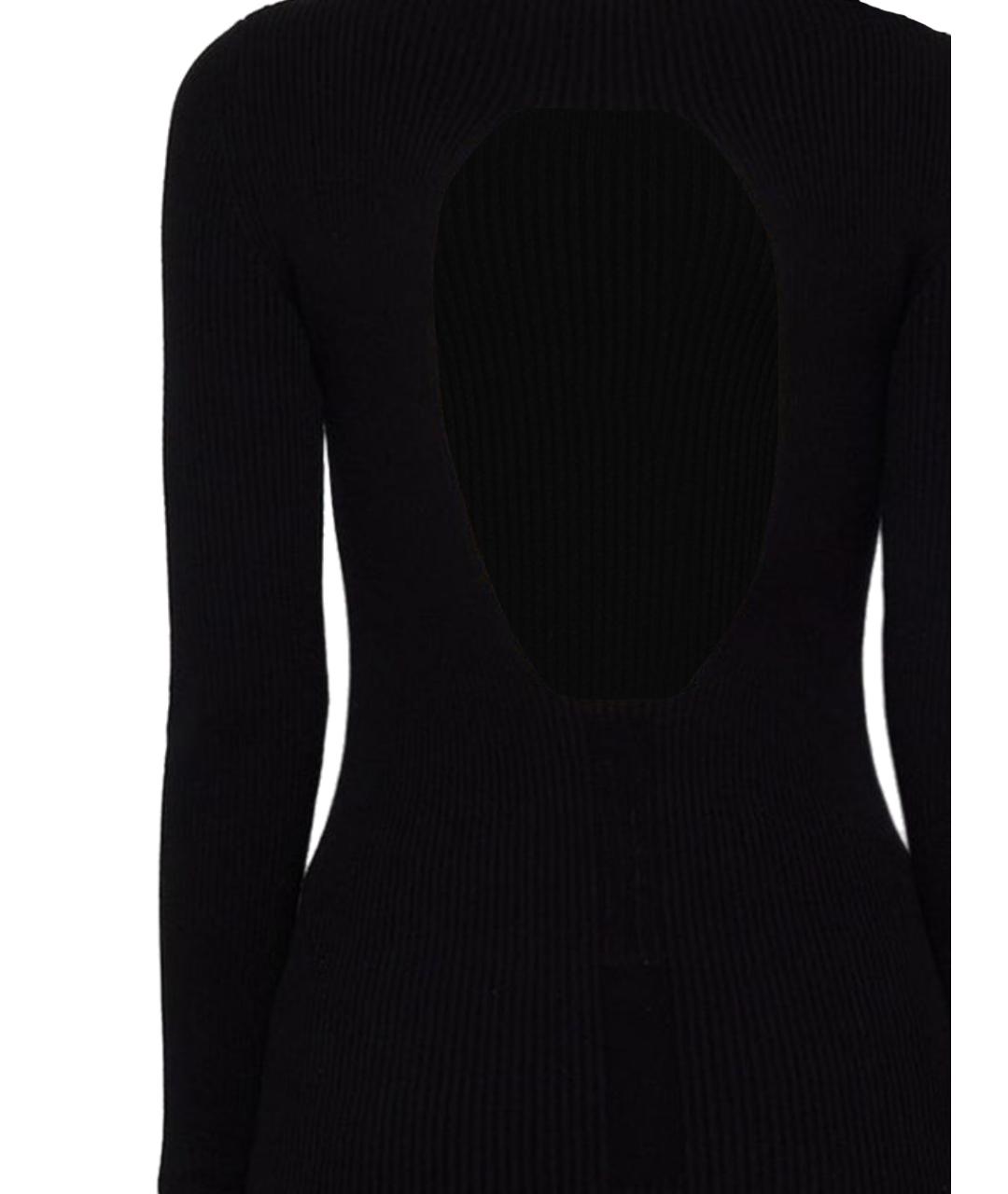 RICK OWENS Черный вискозный джемпер / свитер, фото 3