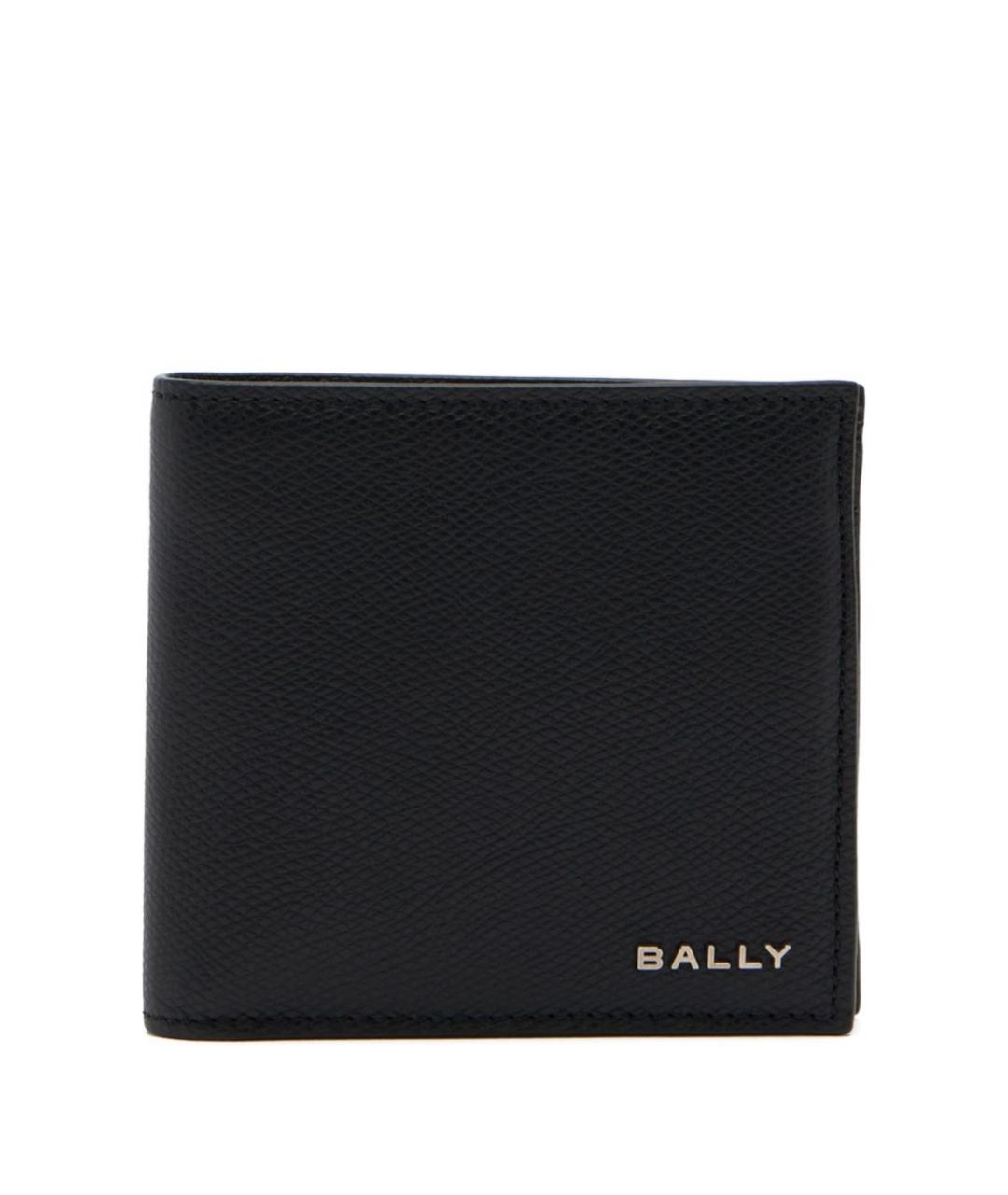 BALLY Черный кожаный кошелек, фото 1