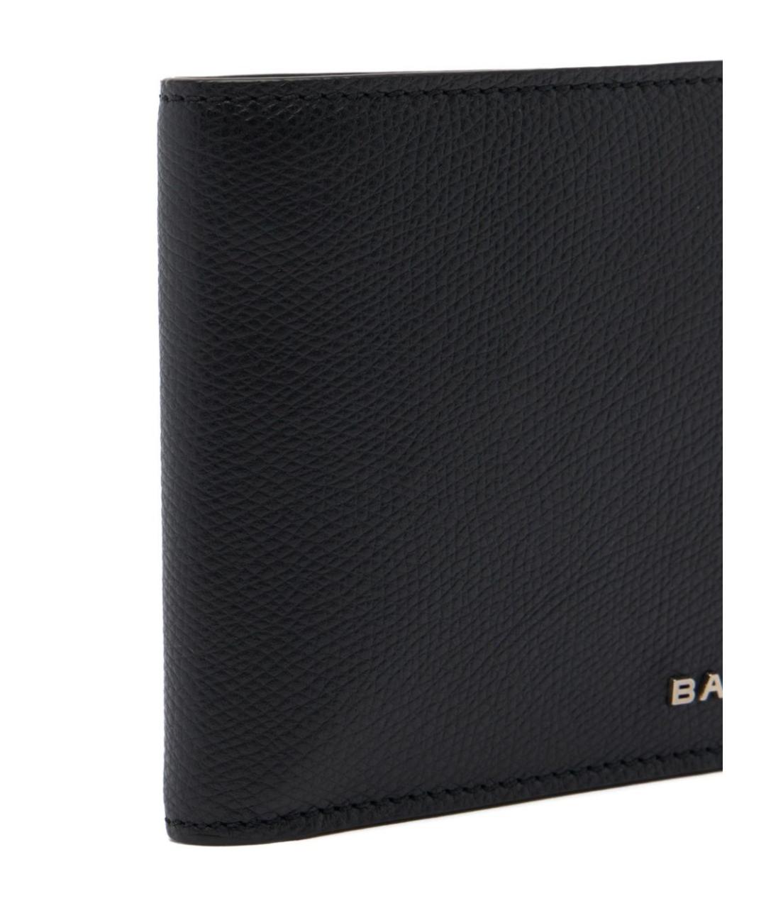 BALLY Черный кожаный кошелек, фото 2