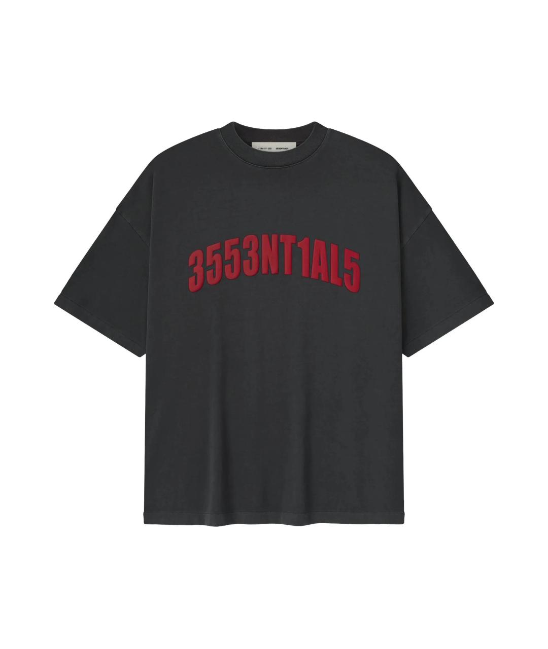 FEAR OF GOD ESSENTIALS Серая хлопковая футболка, фото 1