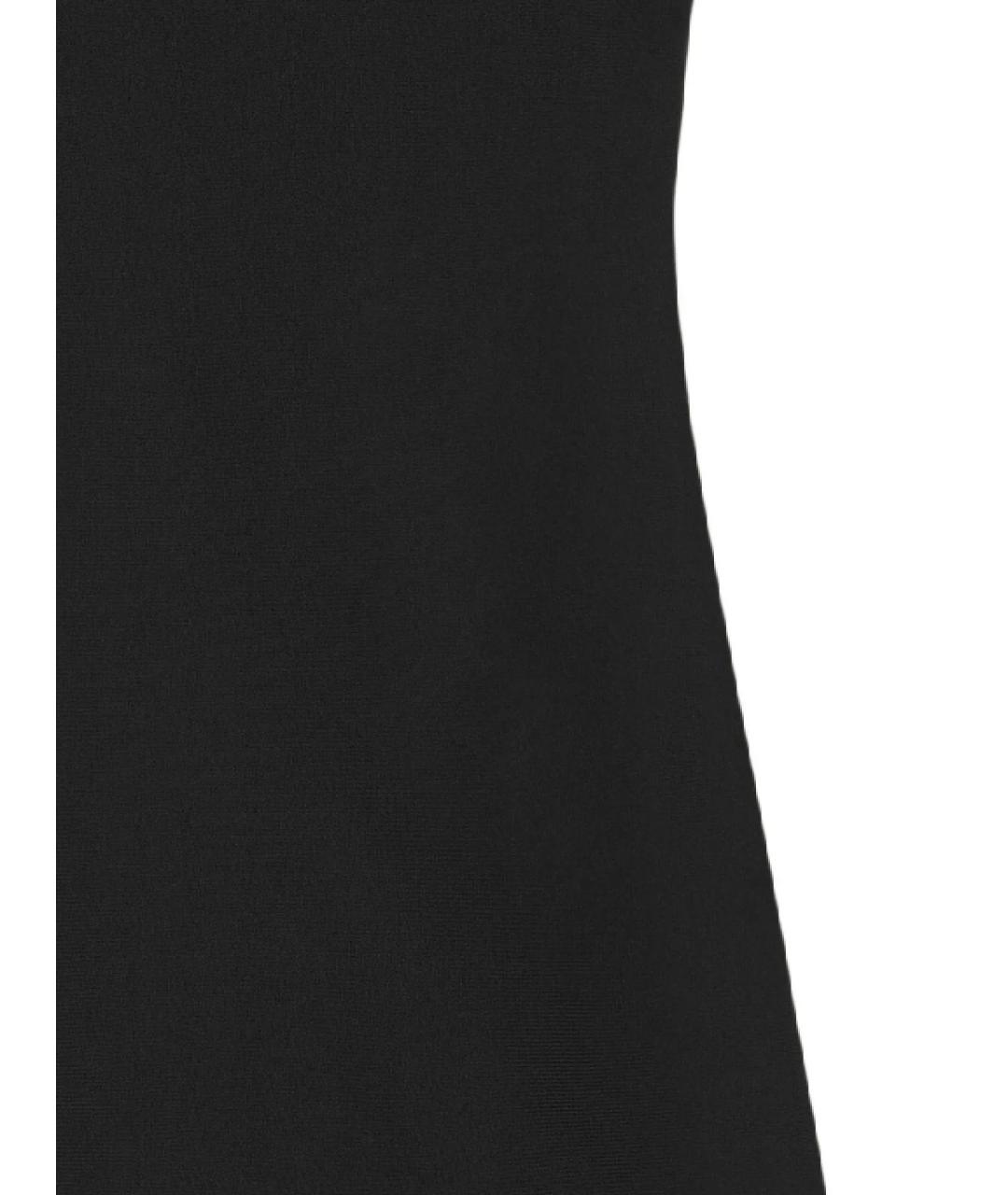 COURREGES Черное полиамидовое повседневное платье, фото 2