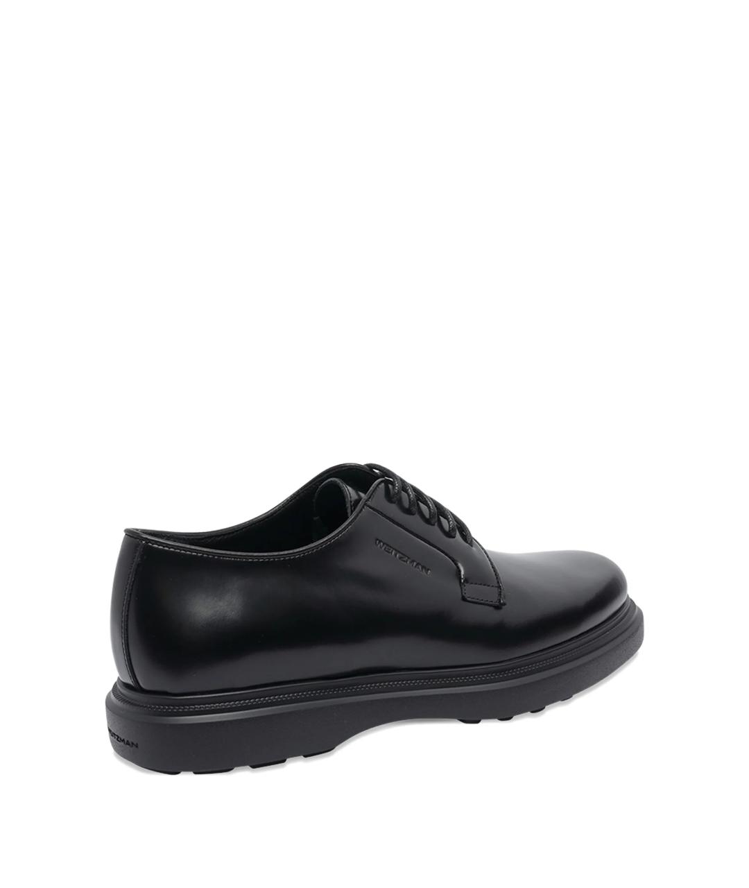 STUART WEITZMAN Черные кожаные низкие ботинки, фото 3