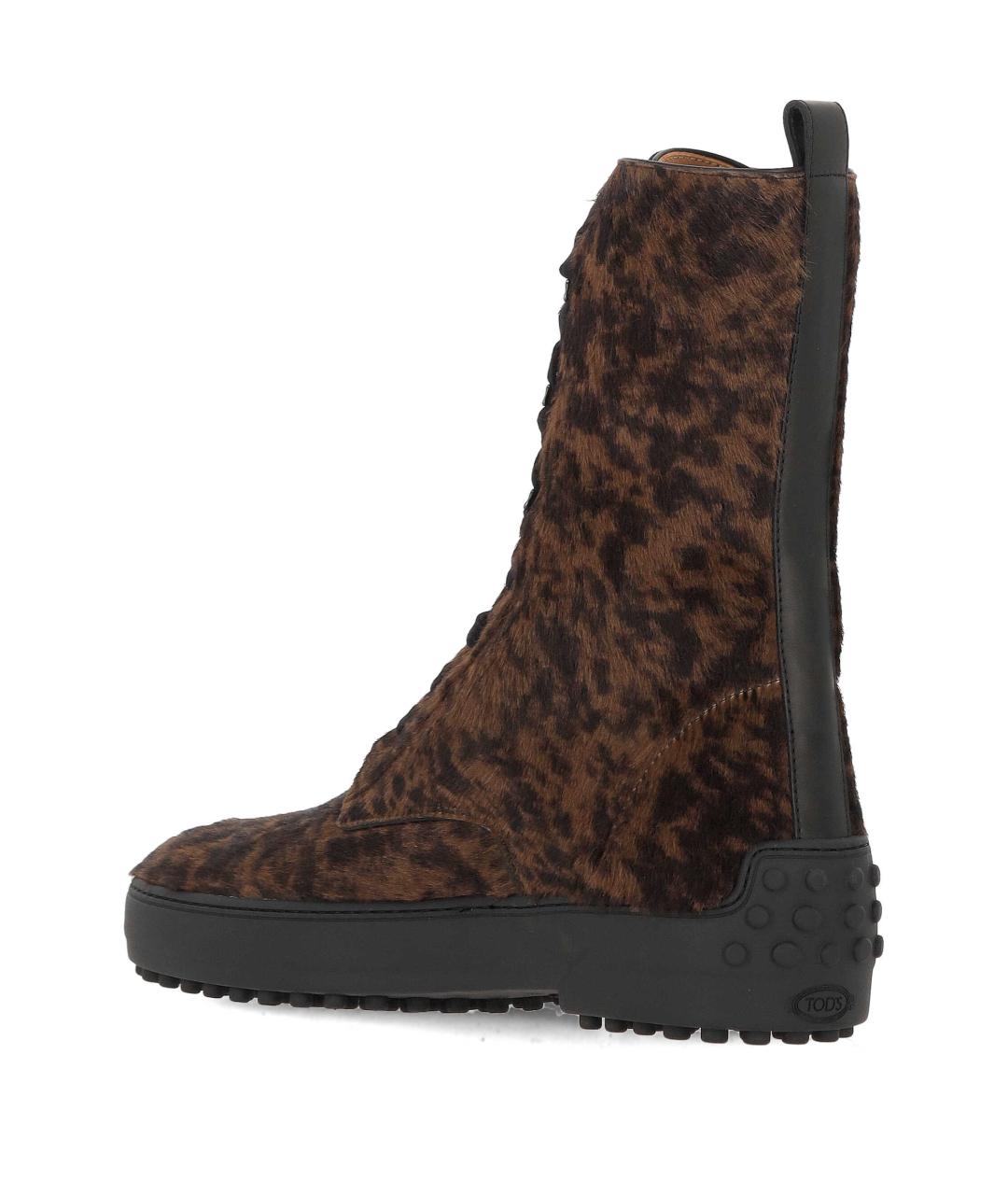 TOD'S Мульти кожаные ботинки, фото 3