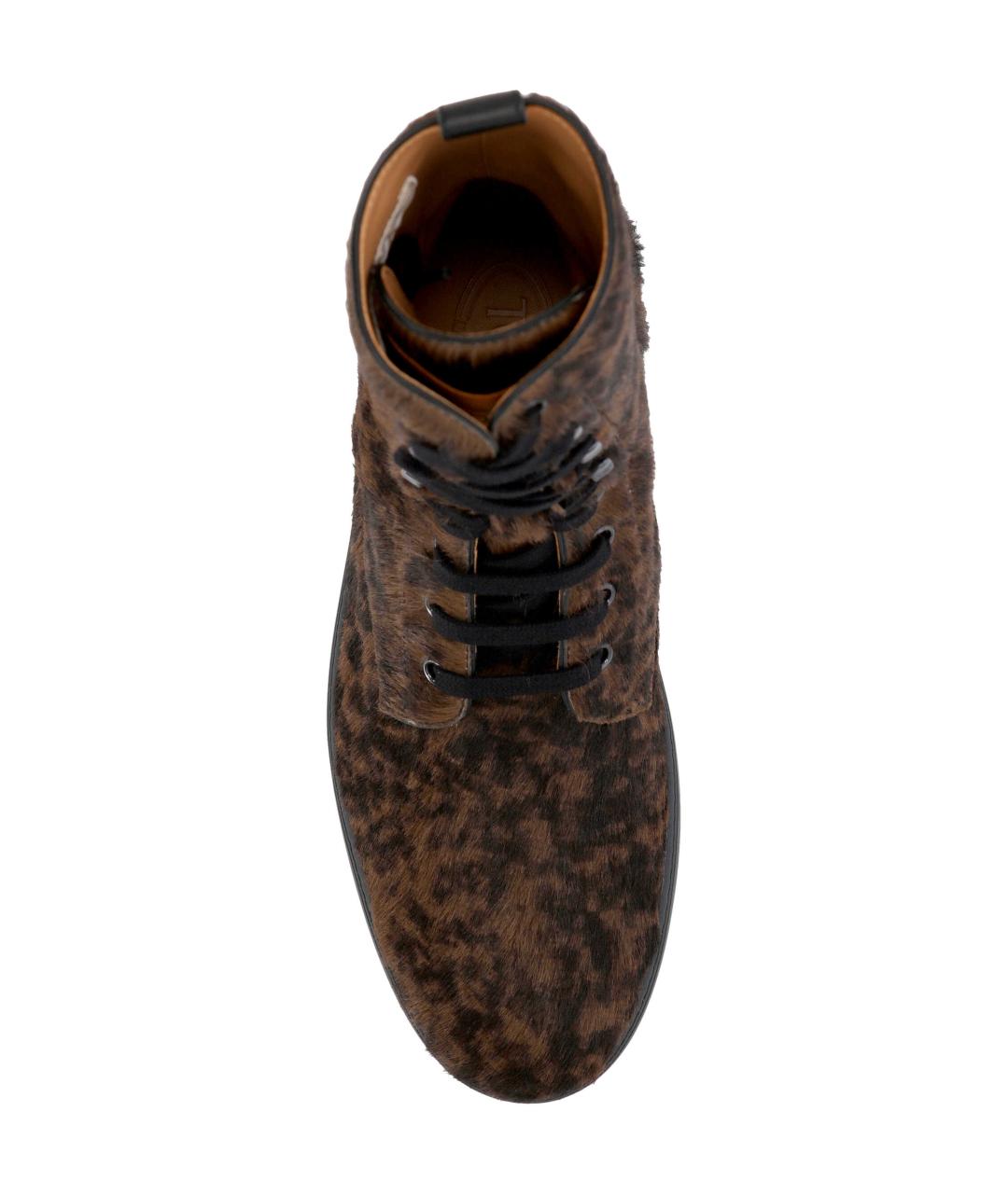 TOD'S Мульти кожаные ботинки, фото 4