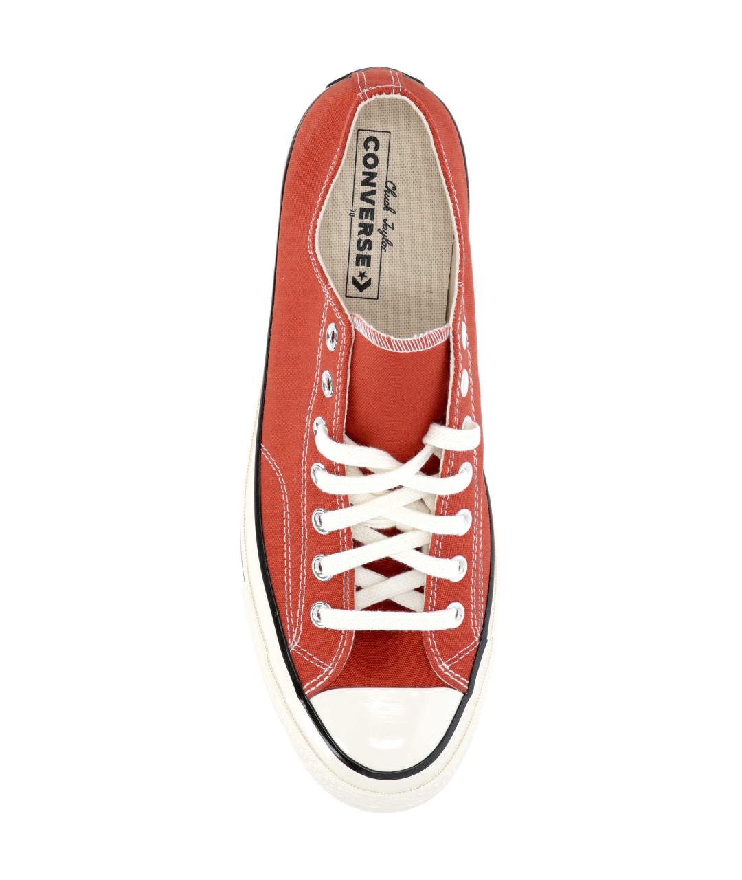 CONVERSE Красные текстильные низкие кроссовки / кеды, фото 4