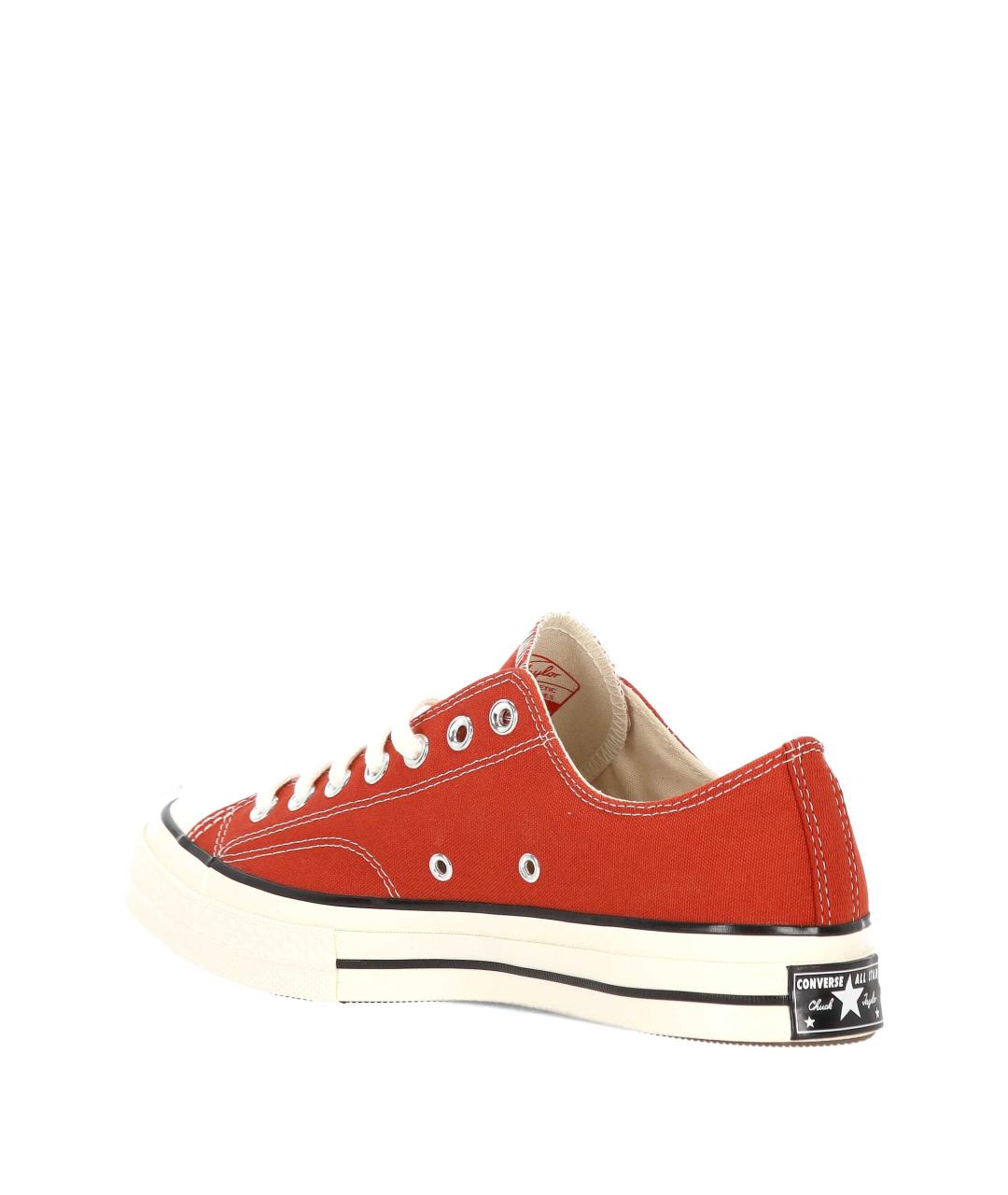 CONVERSE Красные текстильные низкие кроссовки / кеды, фото 3