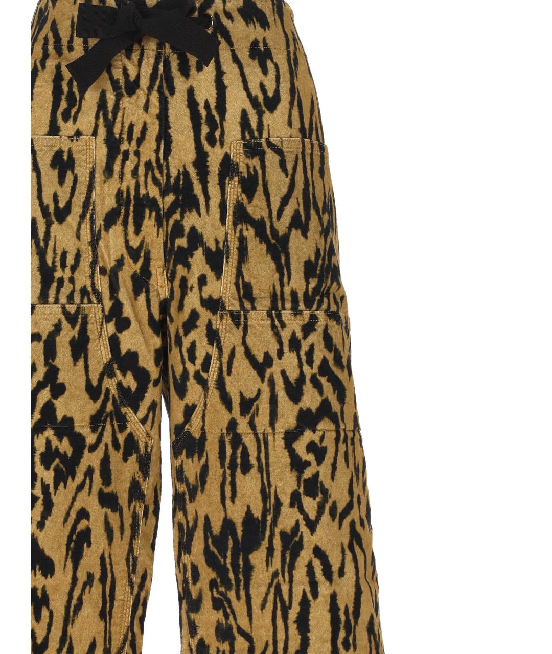 FORTE FORTE Мульти хлопковые прямые брюки, фото 2