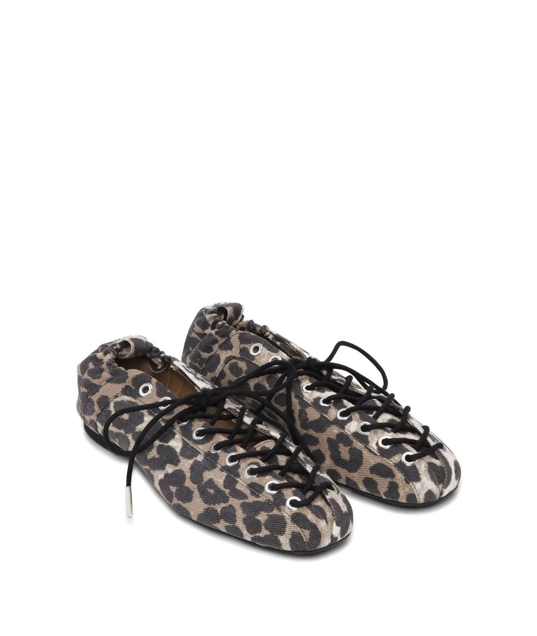 GANNI Мульти текстильные балетки, фото 2