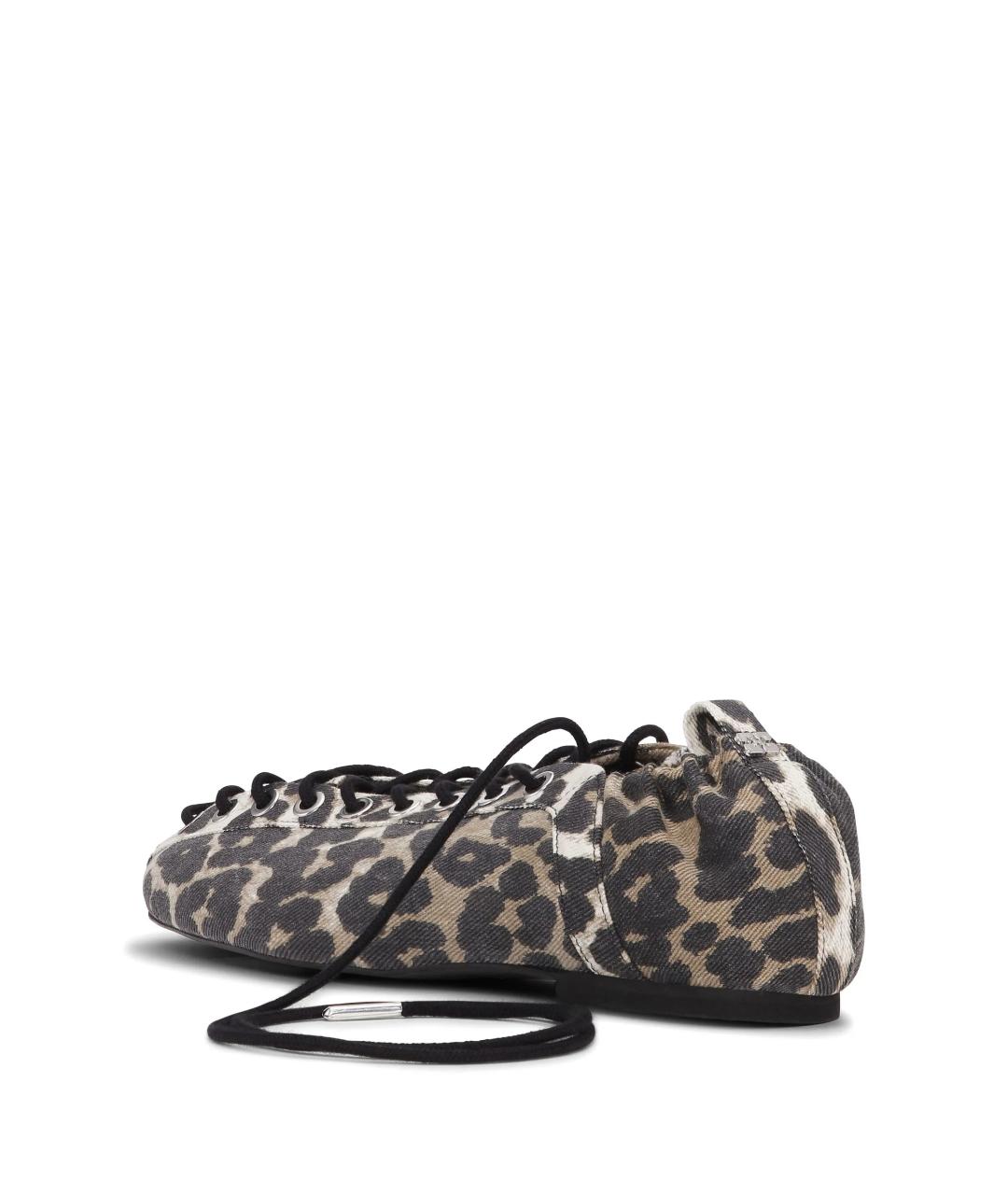 GANNI Мульти текстильные балетки, фото 3