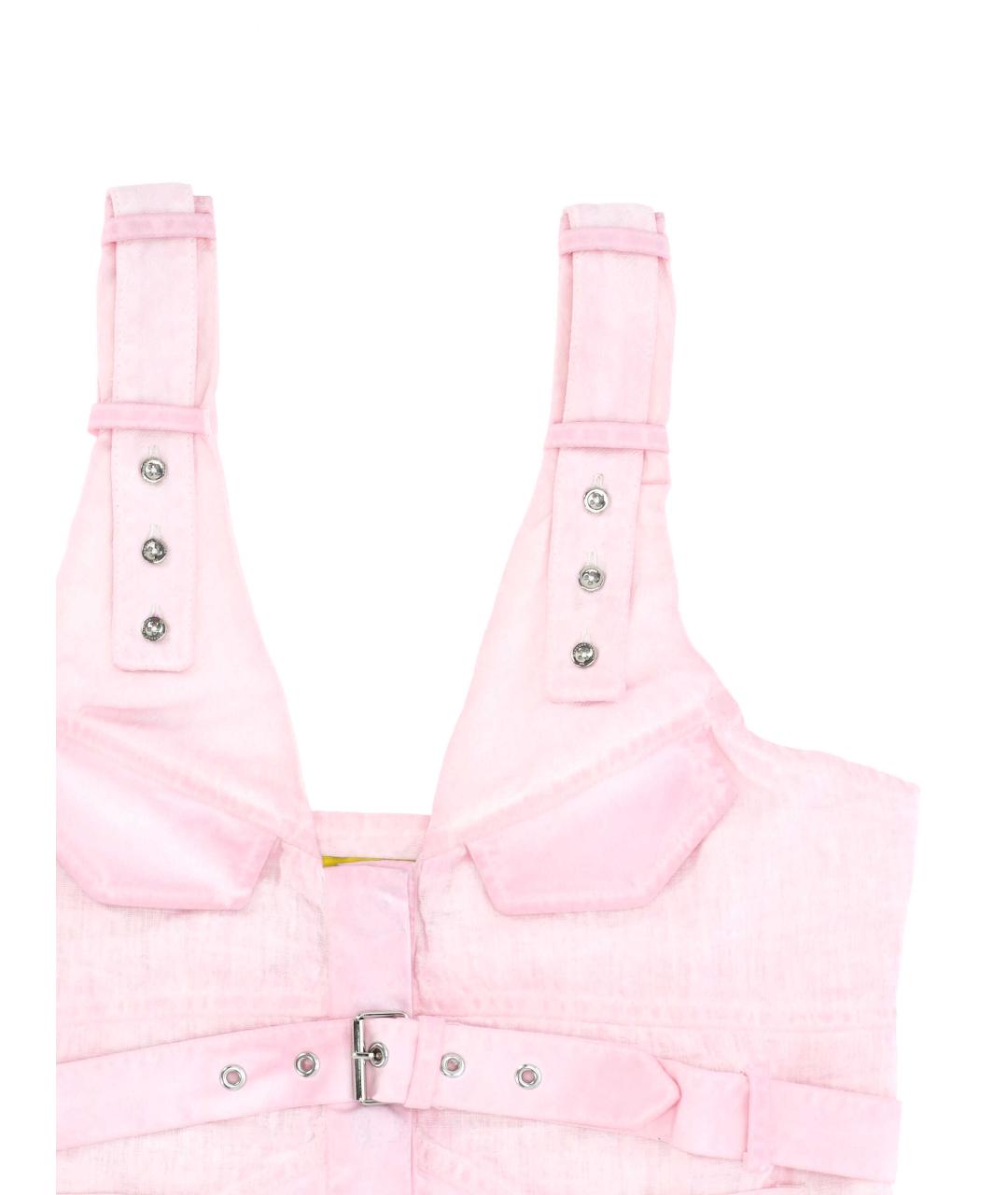 MARQUES' ALMEIDA Розовая майка, фото 2